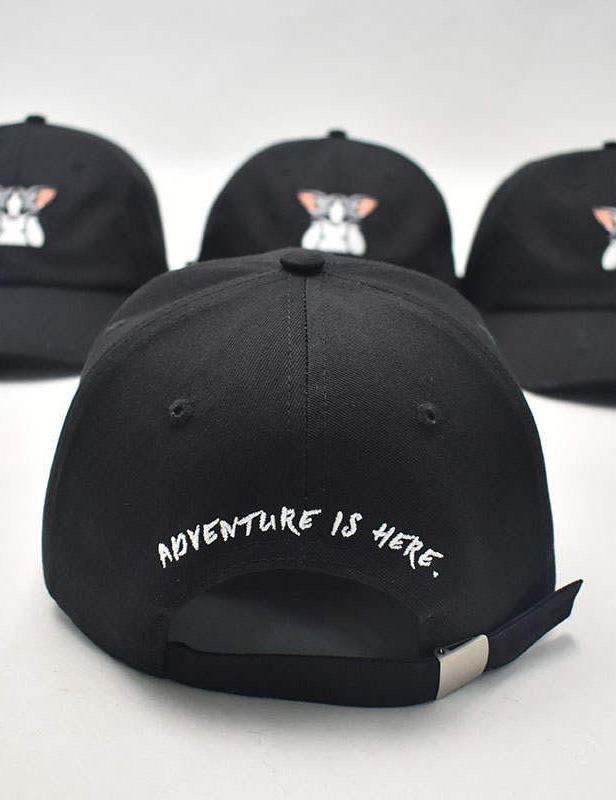 “Adventure is Here” Distressed Hats